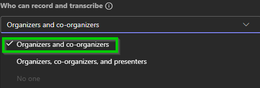 Who can record and transcribe