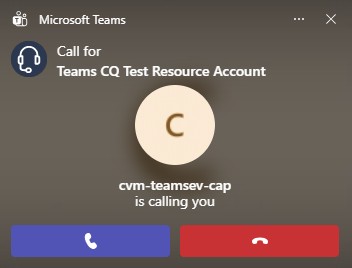 call notification