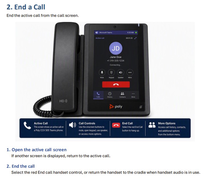 ccx end call
