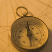a compass 