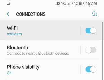 Android tap Wi-Fi