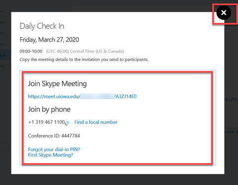 skype for business web scheduler