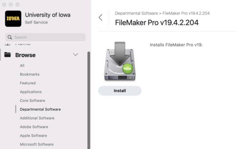 how to install filemaker pro software updates