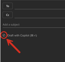 Drafting Emails With Inline Copilot