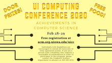 The University of Iowa Computing Conference (UICC) 2020 promotional image