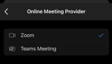 Meeting Provider