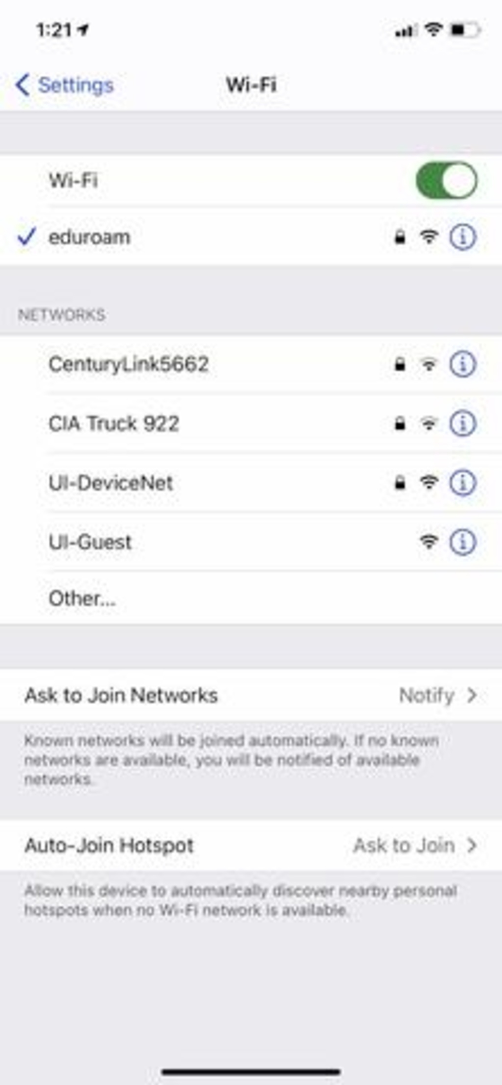 Connecting a mobile device to the eduroam network | Information ...