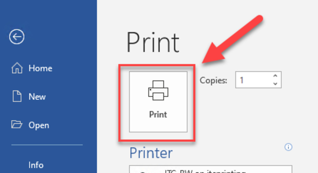 How to Print Single-Sided on a Windows ITC Computer | Information ...