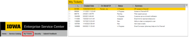 My Tickets.png ESC My Tickets