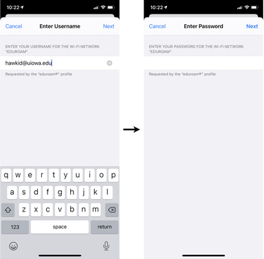 eduroam CAT iOS Install Profile 3