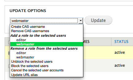 user account update options