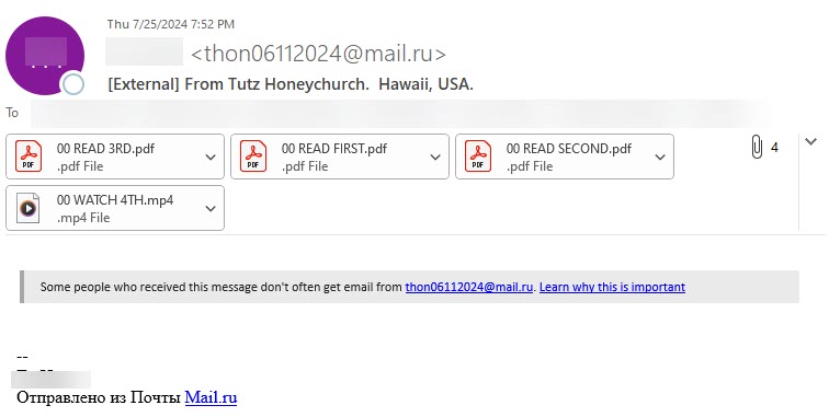 phishing honey church hawaii